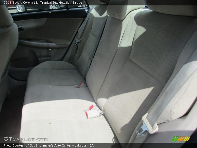 Tropical Sea Metallic / Bisque 2013 Toyota Corolla LE