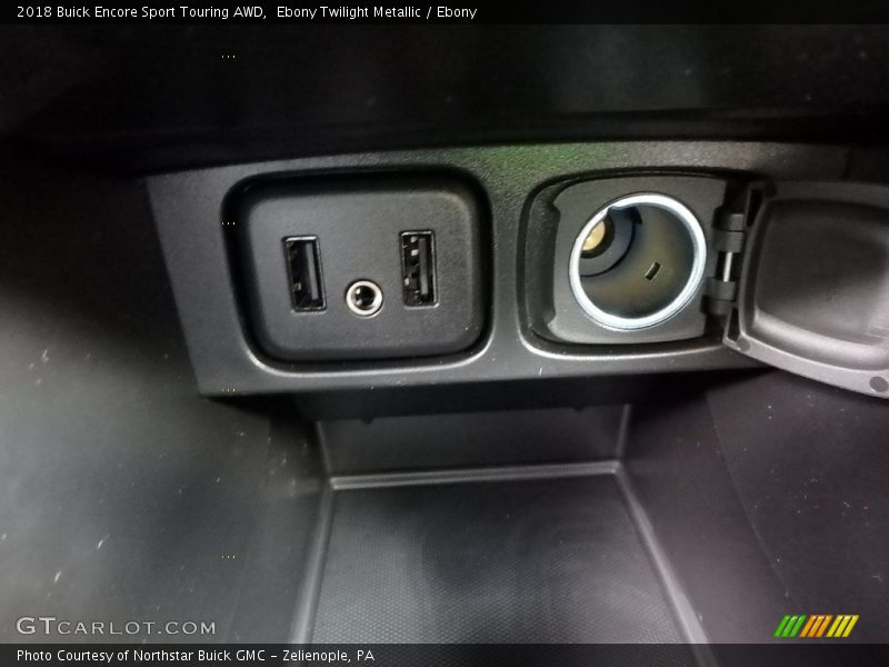 Ebony Twilight Metallic / Ebony 2018 Buick Encore Sport Touring AWD