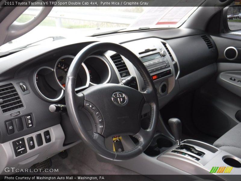 Pyrite Mica / Graphite Gray 2011 Toyota Tacoma V6 TRD Sport Double Cab 4x4