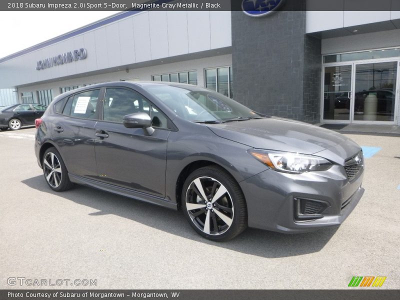 Magnetite Gray Metallic / Black 2018 Subaru Impreza 2.0i Sport 5-Door