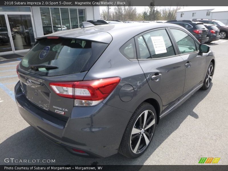 Magnetite Gray Metallic / Black 2018 Subaru Impreza 2.0i Sport 5-Door