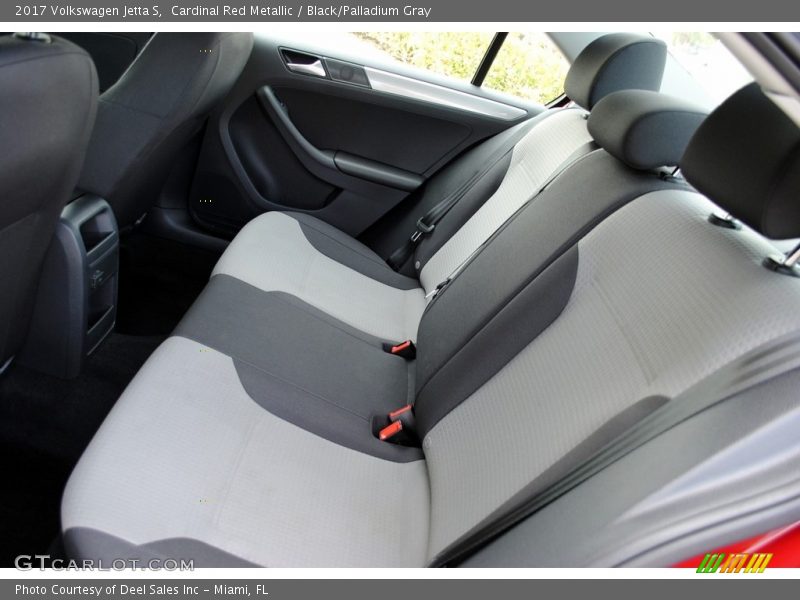 Cardinal Red Metallic / Black/Palladium Gray 2017 Volkswagen Jetta S