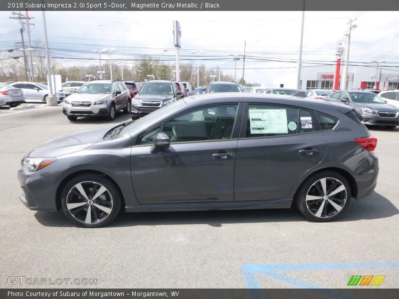 Magnetite Gray Metallic / Black 2018 Subaru Impreza 2.0i Sport 5-Door