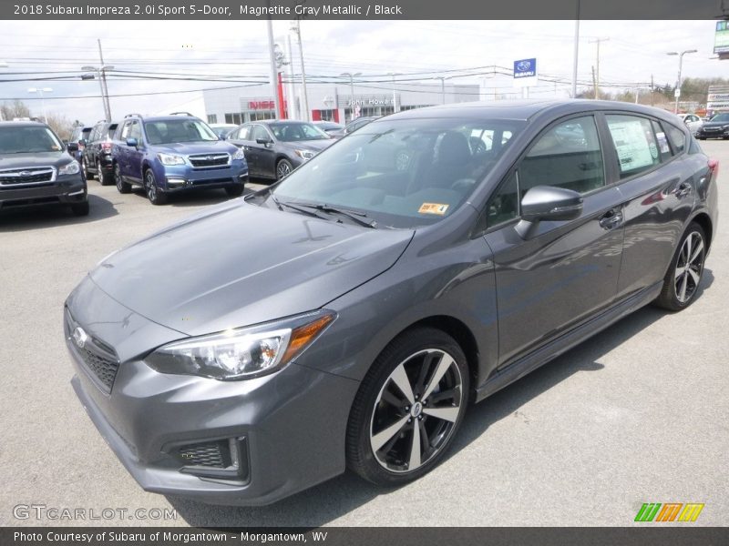 Magnetite Gray Metallic / Black 2018 Subaru Impreza 2.0i Sport 5-Door