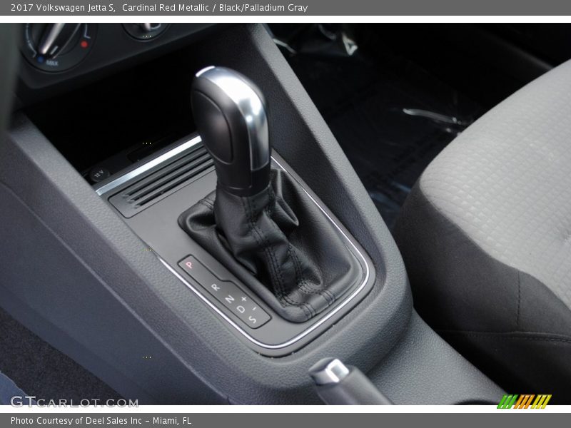 Cardinal Red Metallic / Black/Palladium Gray 2017 Volkswagen Jetta S