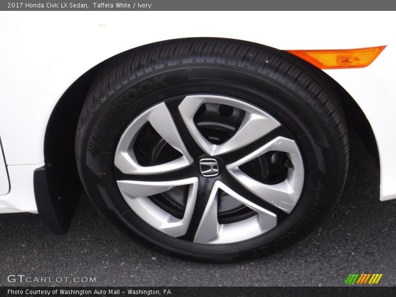 Taffeta White / Ivory 2017 Honda Civic LX Sedan