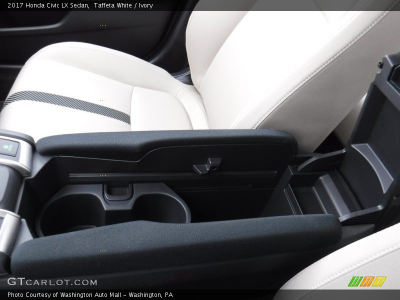 Taffeta White / Ivory 2017 Honda Civic LX Sedan