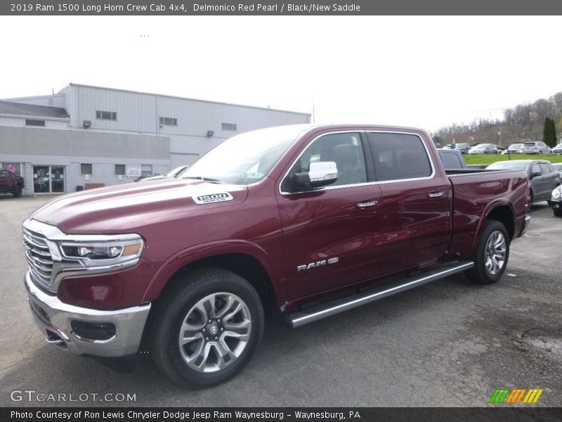 Front 3/4 View of 2019 1500 Long Horn Crew Cab 4x4