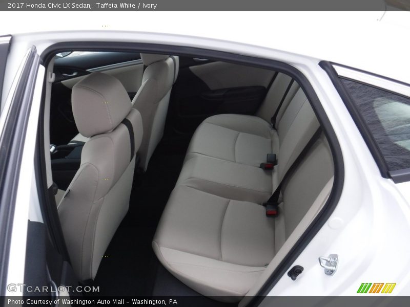 Taffeta White / Ivory 2017 Honda Civic LX Sedan