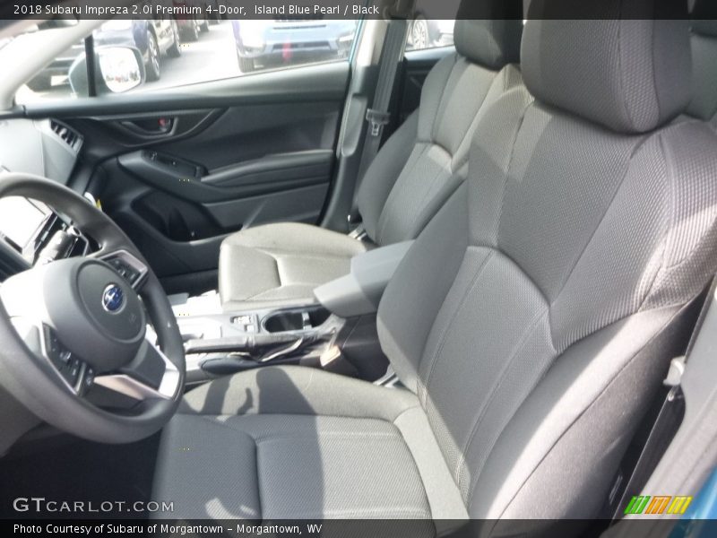 Island Blue Pearl / Black 2018 Subaru Impreza 2.0i Premium 4-Door