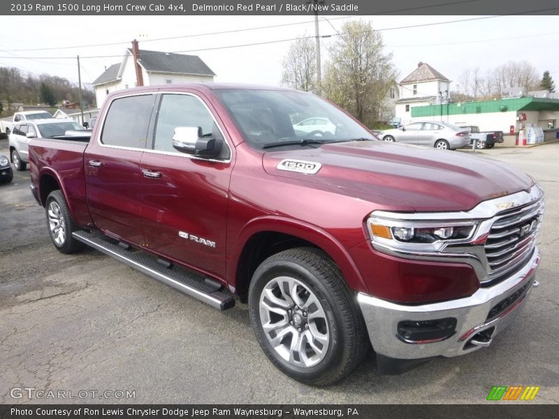 Front 3/4 View of 2019 1500 Long Horn Crew Cab 4x4