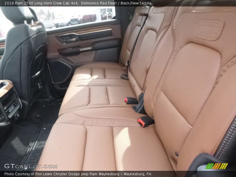 Rear Seat of 2019 1500 Long Horn Crew Cab 4x4