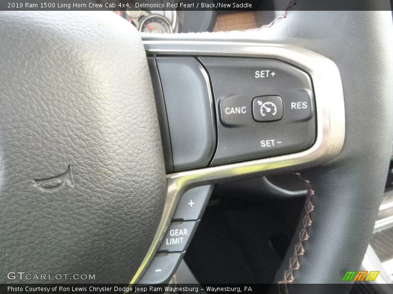 Controls of 2019 1500 Long Horn Crew Cab 4x4