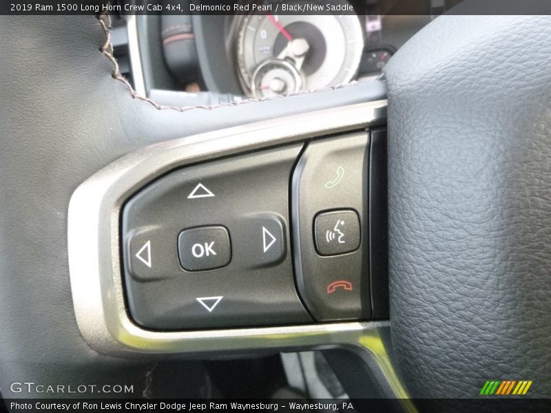 Controls of 2019 1500 Long Horn Crew Cab 4x4