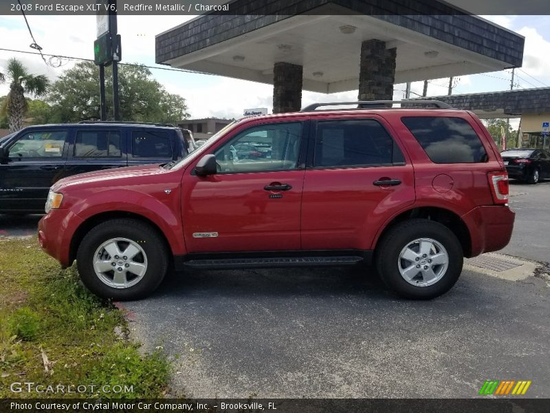 Redfire Metallic / Charcoal 2008 Ford Escape XLT V6