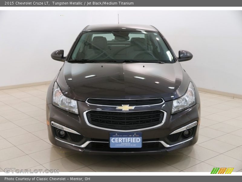 Tungsten Metallic / Jet Black/Medium Titanium 2015 Chevrolet Cruze LT