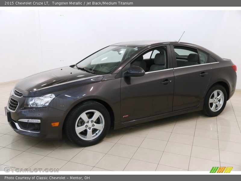 Tungsten Metallic / Jet Black/Medium Titanium 2015 Chevrolet Cruze LT