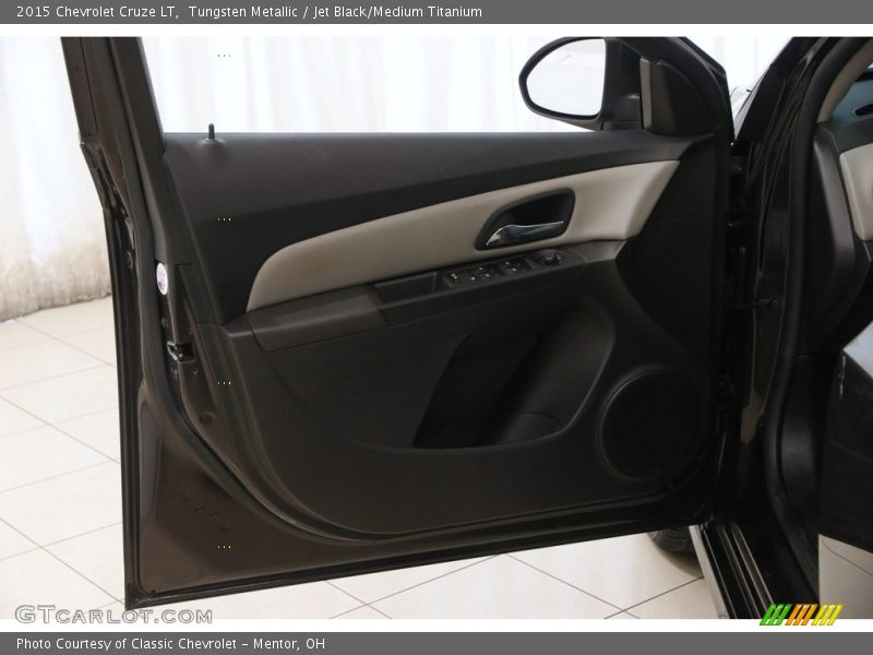 Tungsten Metallic / Jet Black/Medium Titanium 2015 Chevrolet Cruze LT