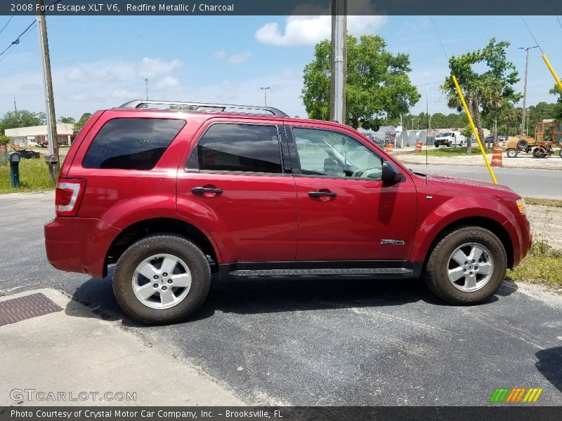 Redfire Metallic / Charcoal 2008 Ford Escape XLT V6