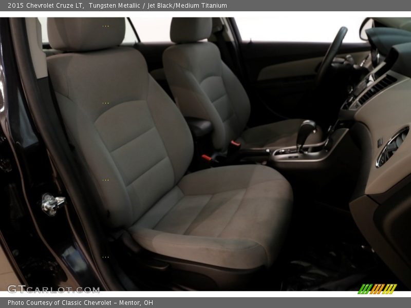 Tungsten Metallic / Jet Black/Medium Titanium 2015 Chevrolet Cruze LT