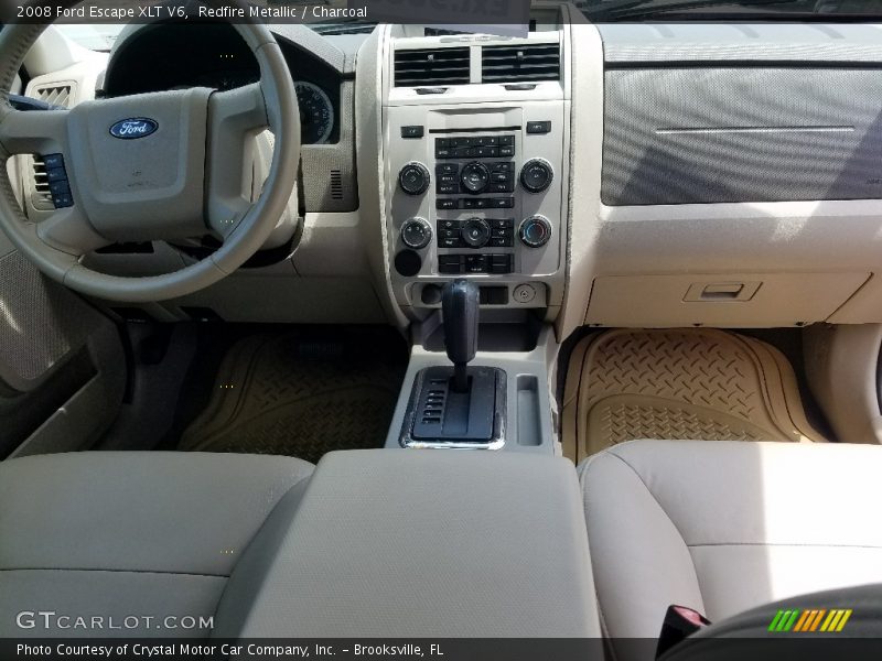 Redfire Metallic / Charcoal 2008 Ford Escape XLT V6