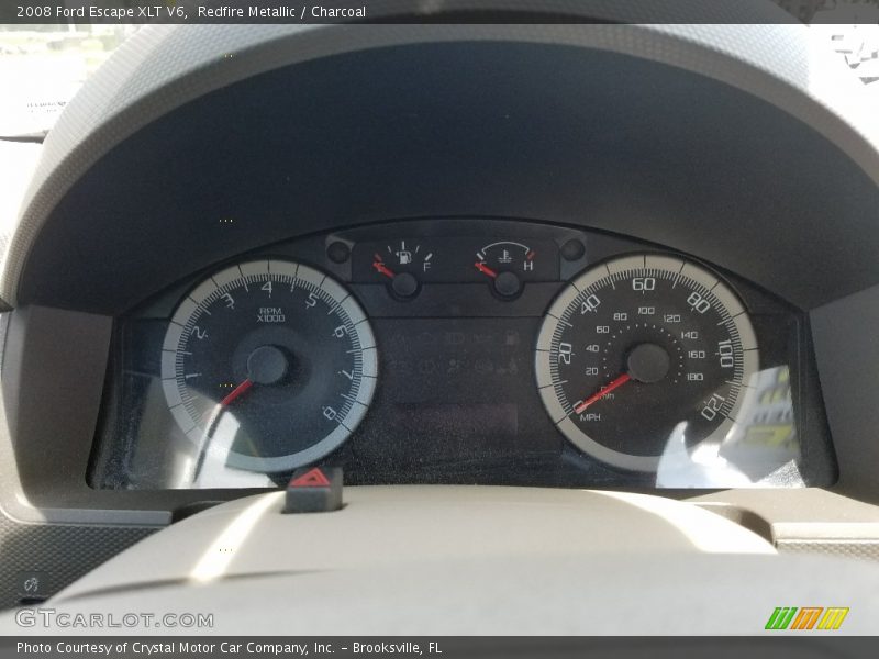 Redfire Metallic / Charcoal 2008 Ford Escape XLT V6