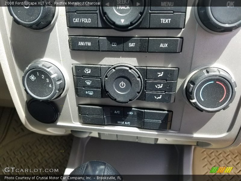 Redfire Metallic / Charcoal 2008 Ford Escape XLT V6