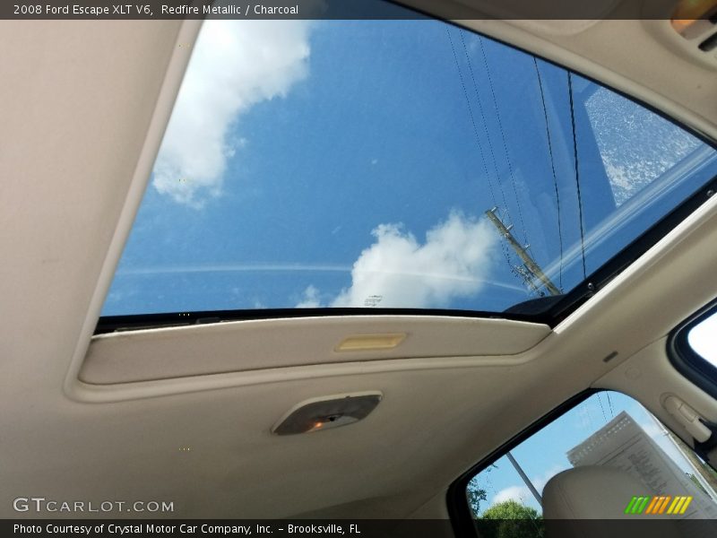 Redfire Metallic / Charcoal 2008 Ford Escape XLT V6