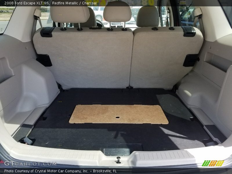 Redfire Metallic / Charcoal 2008 Ford Escape XLT V6