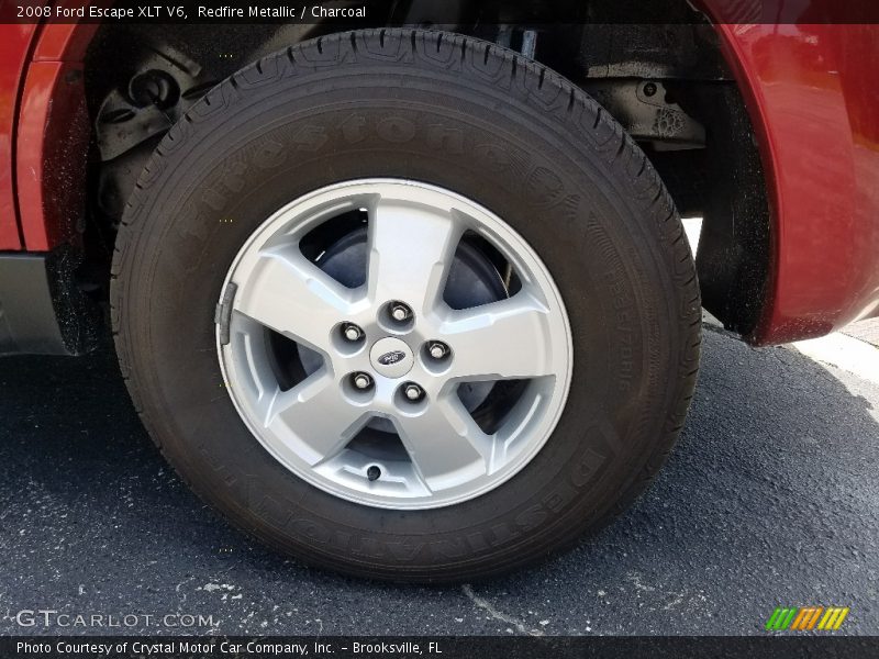 Redfire Metallic / Charcoal 2008 Ford Escape XLT V6