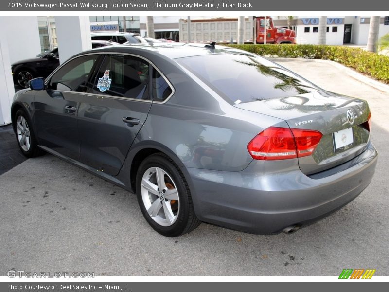 Platinum Gray Metallic / Titan Black 2015 Volkswagen Passat Wolfsburg Edition Sedan