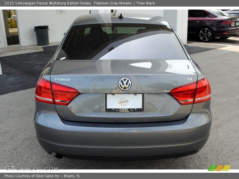 Platinum Gray Metallic / Titan Black 2015 Volkswagen Passat Wolfsburg Edition Sedan