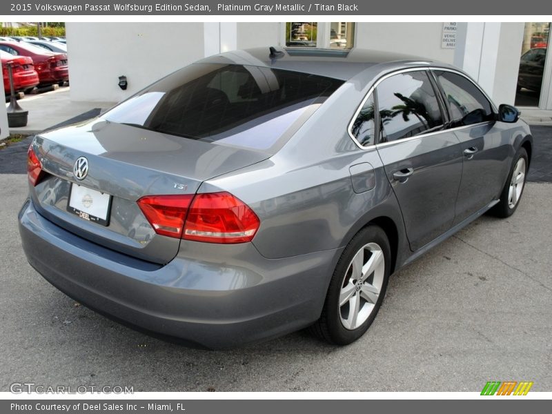 Platinum Gray Metallic / Titan Black 2015 Volkswagen Passat Wolfsburg Edition Sedan