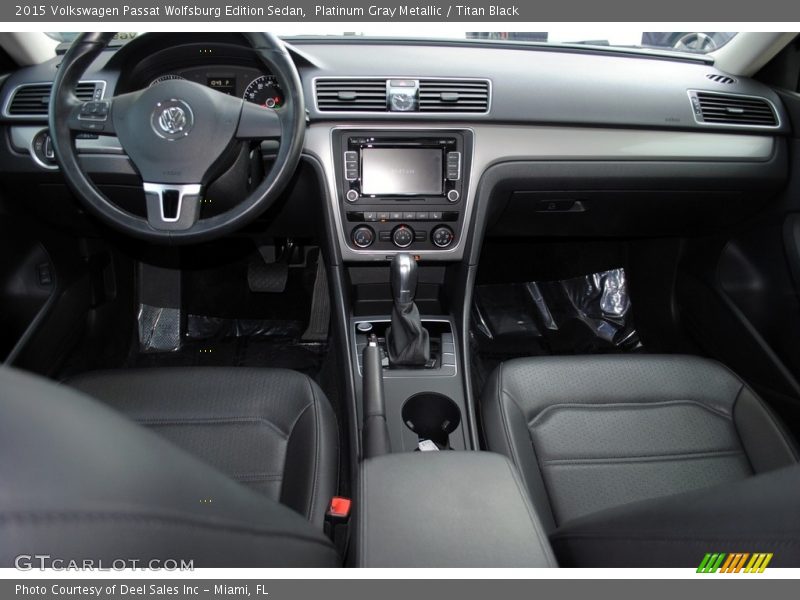Platinum Gray Metallic / Titan Black 2015 Volkswagen Passat Wolfsburg Edition Sedan
