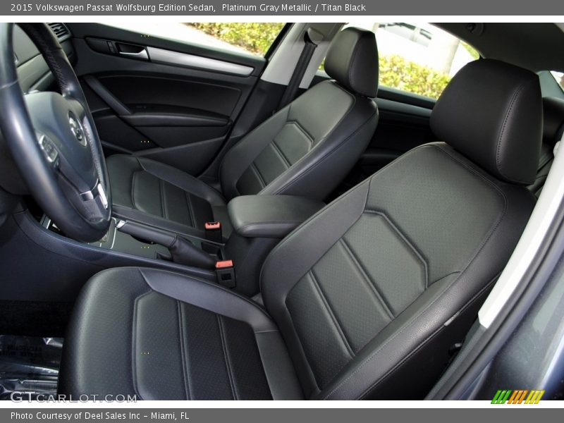 Platinum Gray Metallic / Titan Black 2015 Volkswagen Passat Wolfsburg Edition Sedan