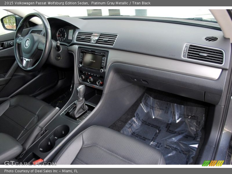 Platinum Gray Metallic / Titan Black 2015 Volkswagen Passat Wolfsburg Edition Sedan