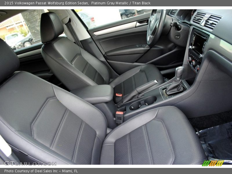Platinum Gray Metallic / Titan Black 2015 Volkswagen Passat Wolfsburg Edition Sedan