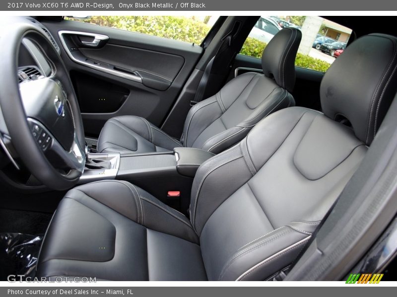  2017 XC60 T6 AWD R-Design Off Black Interior