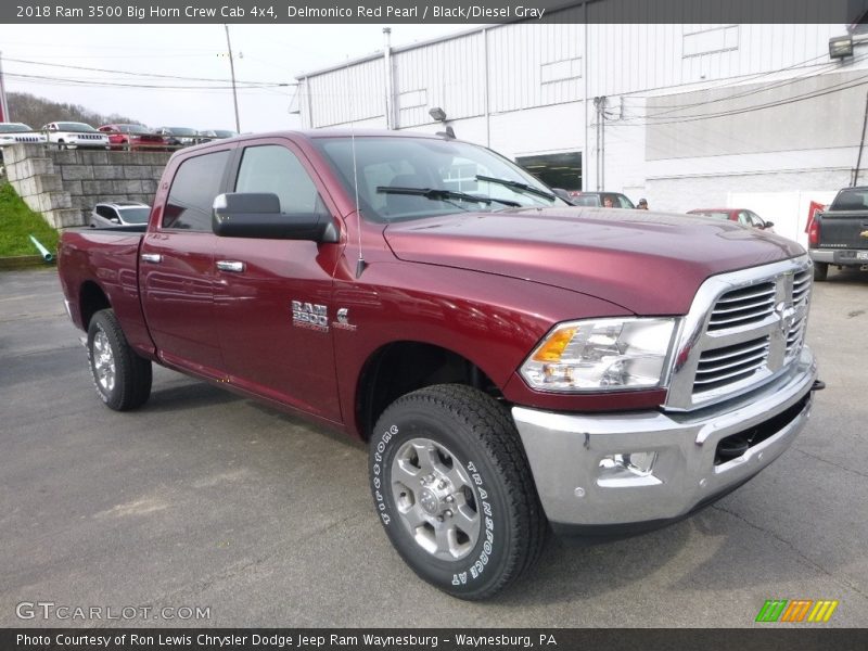 Front 3/4 View of 2018 3500 Big Horn Crew Cab 4x4