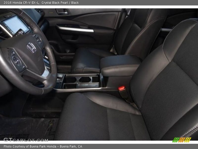Crystal Black Pearl / Black 2016 Honda CR-V EX-L