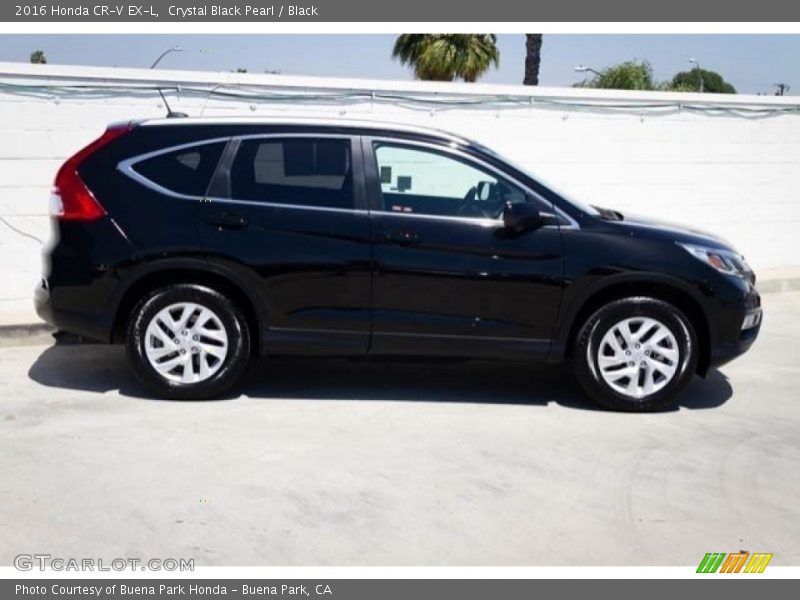 Crystal Black Pearl / Black 2016 Honda CR-V EX-L