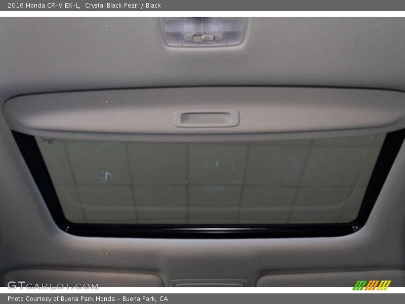 Crystal Black Pearl / Black 2016 Honda CR-V EX-L