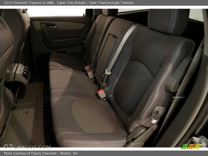 Cyber Grey Metallic / Dark Titanium/Light Titanium 2014 Chevrolet Traverse LS AWD