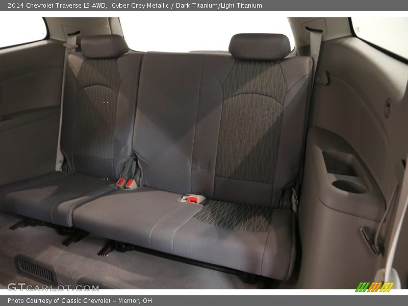 Cyber Grey Metallic / Dark Titanium/Light Titanium 2014 Chevrolet Traverse LS AWD