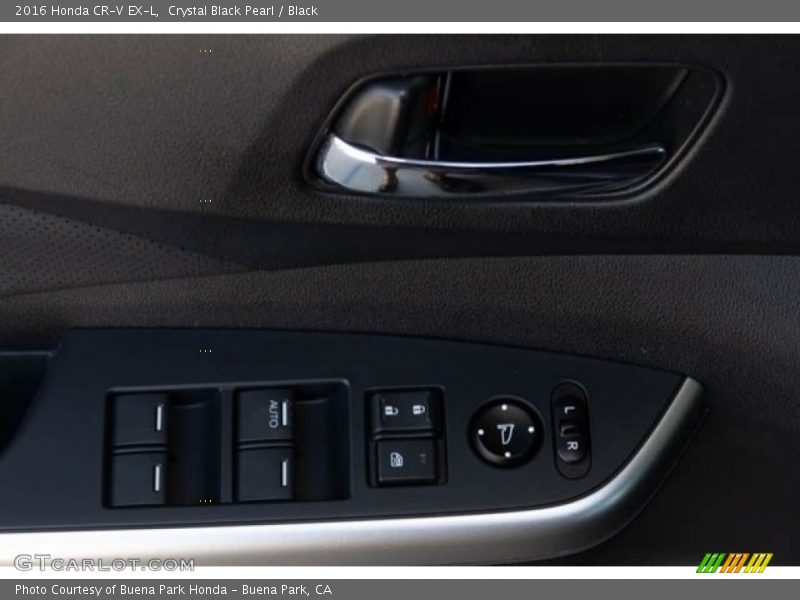 Crystal Black Pearl / Black 2016 Honda CR-V EX-L