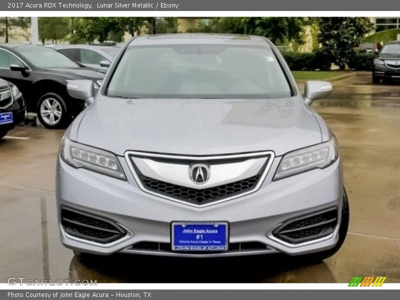 Lunar Silver Metallic / Ebony 2017 Acura RDX Technology