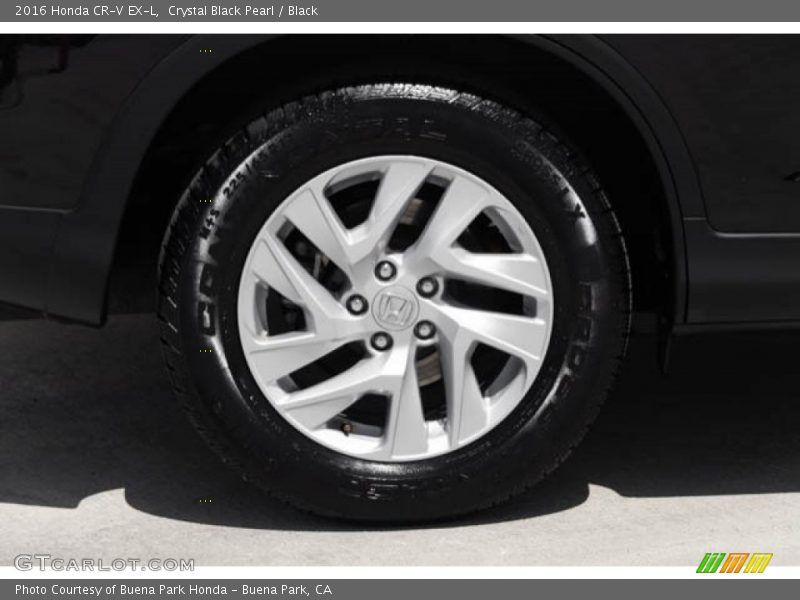 Crystal Black Pearl / Black 2016 Honda CR-V EX-L