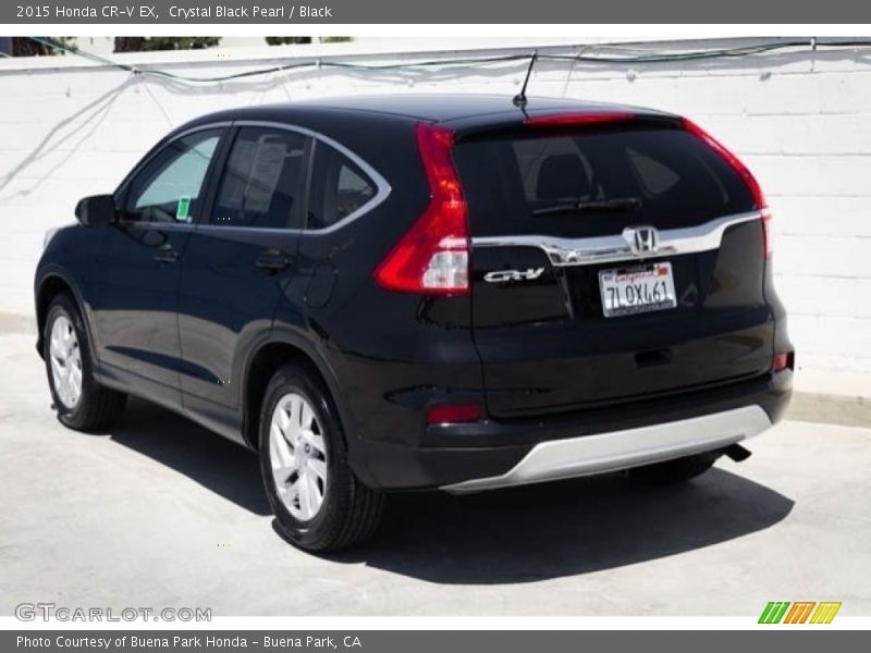 Crystal Black Pearl / Black 2015 Honda CR-V EX