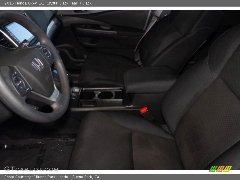 Crystal Black Pearl / Black 2015 Honda CR-V EX