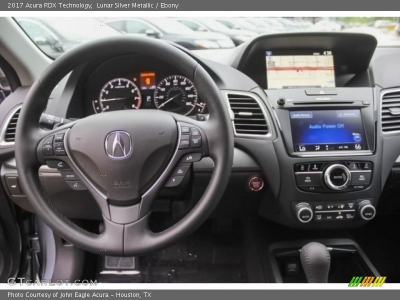 Lunar Silver Metallic / Ebony 2017 Acura RDX Technology